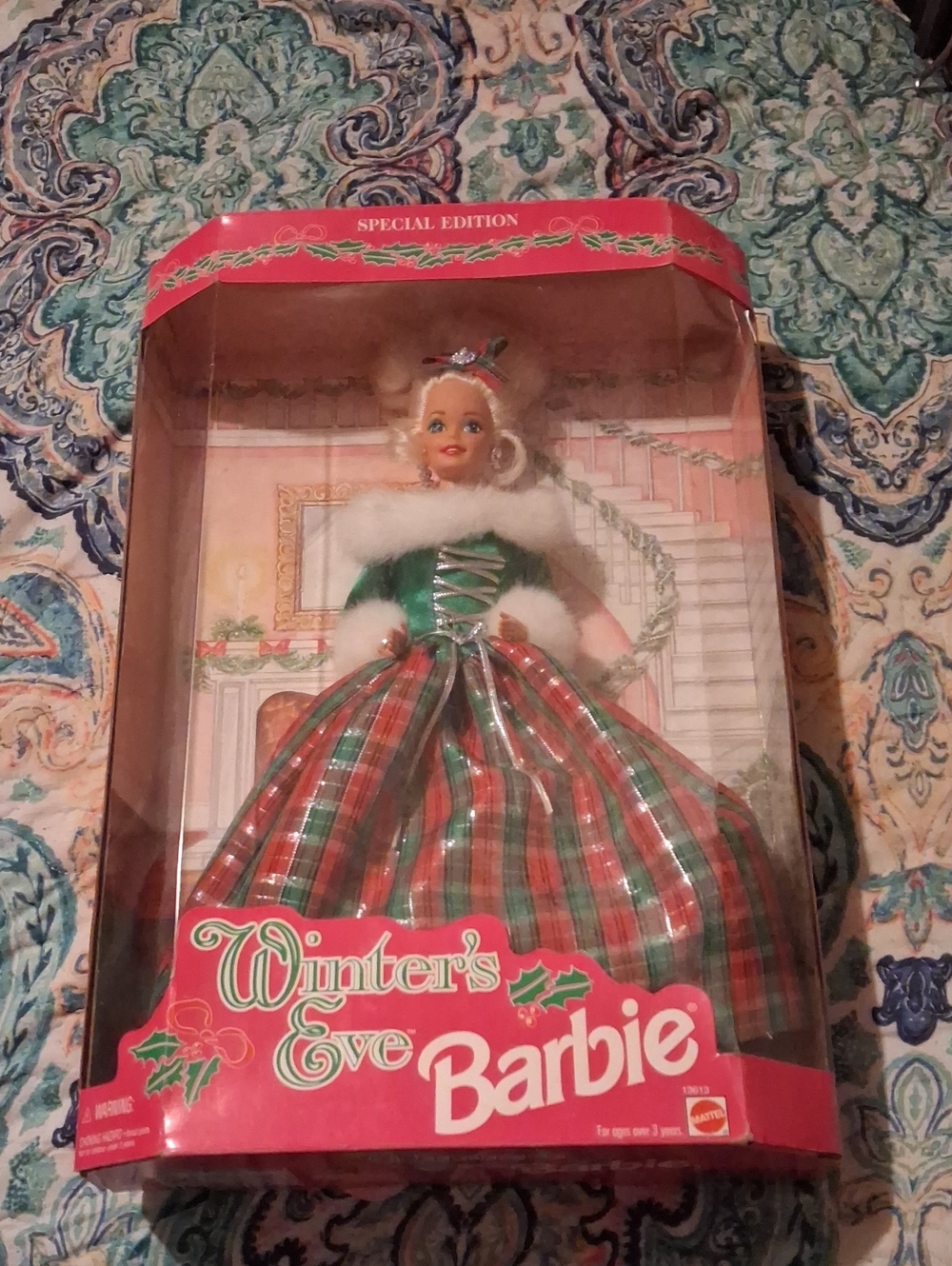 L1994 Winters Eve Barbie Special Edition New In Box